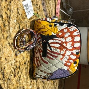 Vera Bradley small cosmetic bag in brand new condition with tags.